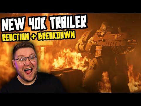 NEW 40K ANIMATION TRAILER IS AMAZING! Reaction & Breakdown!