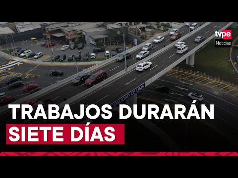Restringirán tránsito en tramo de la Vía Expresa de Javier Prado por operativo de limpieza