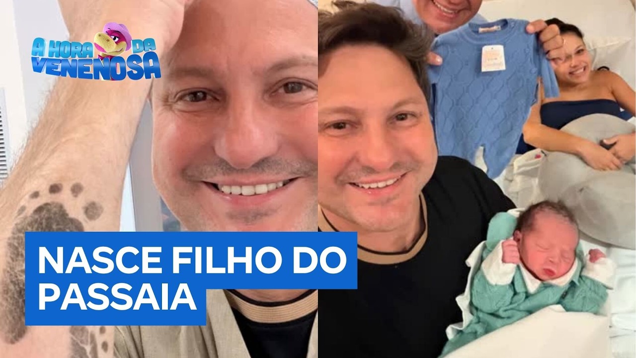 Eleandro Passaia comemora nascimento do segundo filho