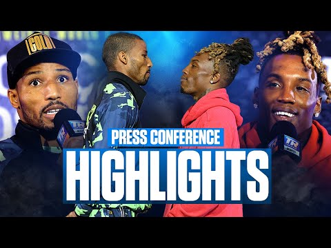 O’Shaquie Foster vs Robson Conceicao | PRESSER HIGHLIGHTS