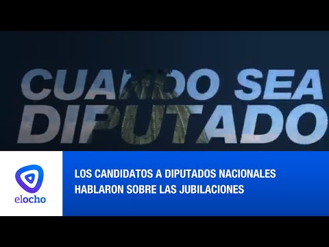 LOS CANDIDATOS A DIPUTADOS NACIONALES POR TUCUMÁN HABLARON SOBRE LAS JUBILACIONES