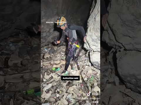Caves near China’s ‘Avatar Mountains’ found packed with decade-old trash