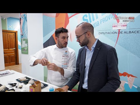 El Restaurante +Ideas de Higueruela, inaugura los Show cooking de la Diputación de Albacete en Feria