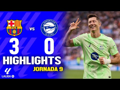 Barcelona vs Alavés 3-0 | GOLES y RESUMEN DEL PARTIDO | La liga 2024/2025