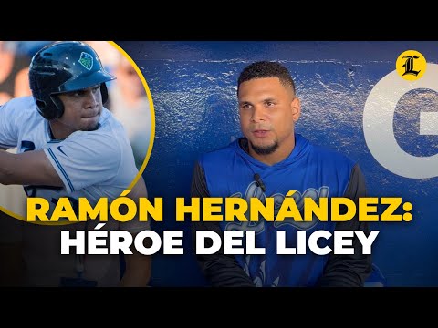 Ramón Hernández: cinco años en la banca, ahora héroe del Licey