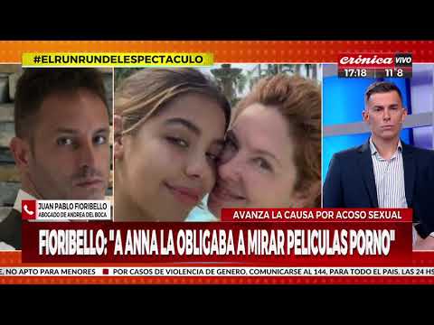 Abogado de Andrea del Boca:  A Anna su padre la obligaba a mirar películas porno