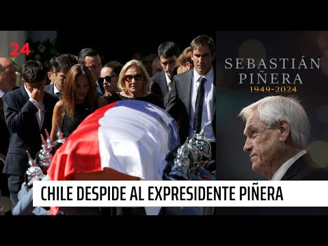 La República de Chile despide con funeral de Estado al expresidente Sebastián Piñera | 24 Horas TVN