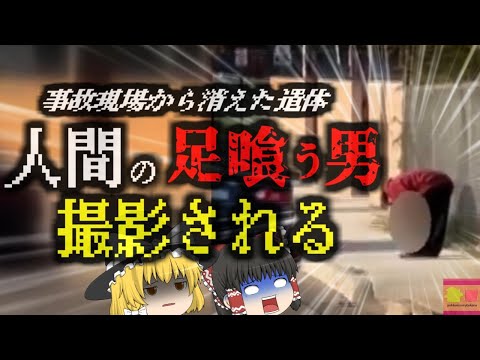 『人間の足を食べ歩いているヤツがいる』列車事故現場近くで人間の足を食べている様子が映りこむ…当初は見間違いかと思われたが調査したところ…『ワスコ市カニバリズム事件』【ゆっくり解説】