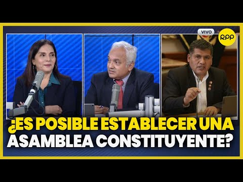 Asamblea Constituyente: Patricia Juárez y Jaime Quito debaten sobre anuncio de Vladimir Cerrón