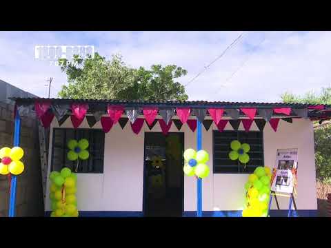 Matrimonio recibe vivienda digna en el barrio Anexo de Cuba, Managua - Nicaragua
