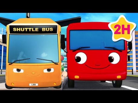 Canción de los tipos de autobuses 🚌 Canciones Infantiles 🎵