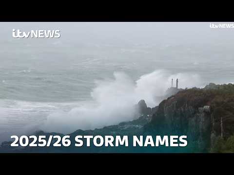 2025/26 Storm Season: Why do we name storms? | ITV News