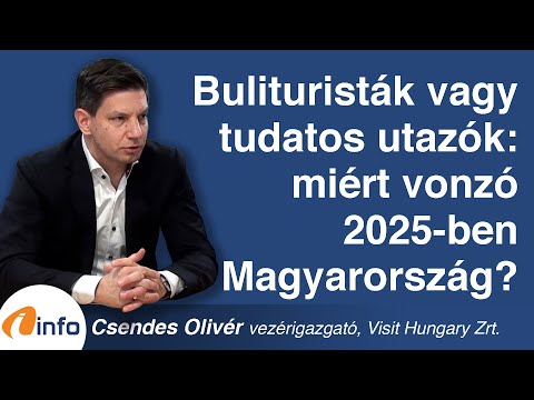 Bulituristák vagy tudatos utazók: miért vonzó Magyarország? Csendes Olivér, Inforádió, Aréna