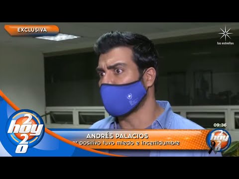 Tras vencer el coronavirus, Andrés Palacios regresa a los foros de grabación | Hoy