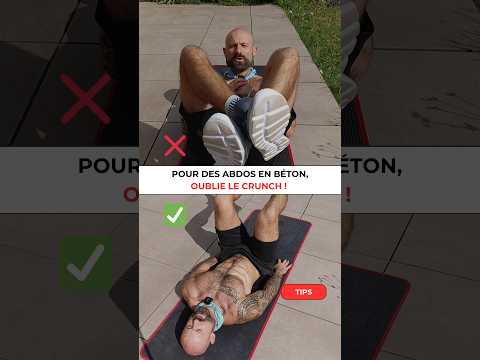 Le crunch : l'exercice ULTIME pour tes abdos ?