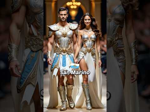 Luxury Warrior Runway | Ancient Power Meets Modern Elegance🔥#countries #aiart