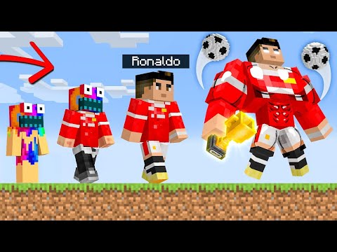 😱ผมสร้างRonaldoในMinecraft