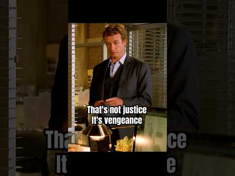 That's not justice. It's vengeance #series #shorts #foryou #drama #thementalist