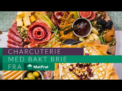 Charcuterie med bakt brie - kjapt og greit! | MatPrat