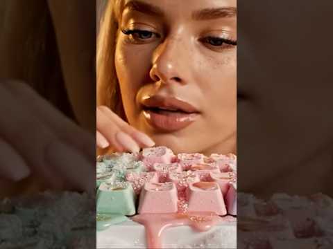 ICE CREAM KEYBOARD 🍦 #aiasmr #mukbang #keyboard #icecream #aigenerated #asmrfood #eatingasmr