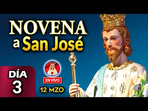ROSARIO y NOVENA a San José DÍA 3 EN VIVO | 12 de marzo 2023 | Heraldos del Evangelio El Salvador