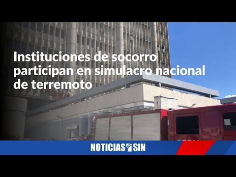 EN VIVO El COE realiza simulacro nacional de terremoto