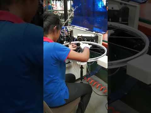 Automatic Bicycle Wheel Widing machine