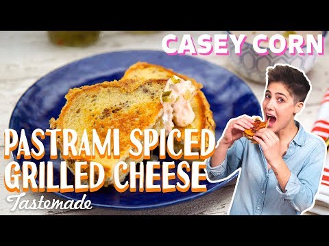Pastrami-Spiced Grilled Cheese I Casey Corn