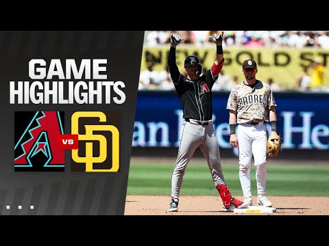 D-backs vs. Padres Game Highlights (7/7/24) | MLB Highlights