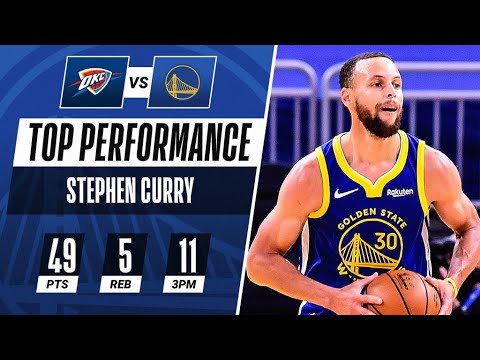 Steph drops 49 in 3Q’s & 11 3’s!