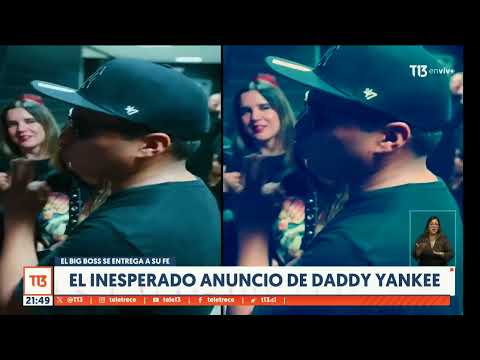 Daddy Yankee tras último concierto: dedicará su vida a Jesucristo
