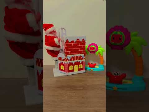 Cute SANTA Climbing the Ladddar 🪜🪜Asmr