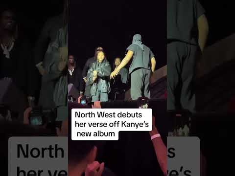North West’s verse on Kanye West & Ty Dolla $ign’s collab album ‘Vultures’ 😭