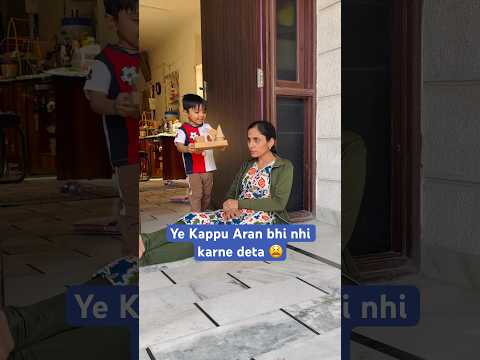 चलो कप्पू का घर बनाते है / Simple cardboard house ideas for school project / Ghamu Saran #shorts