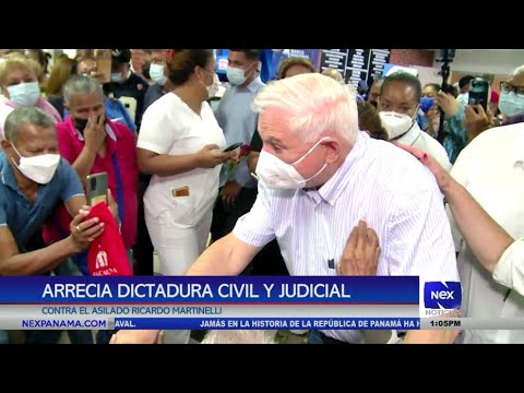 Arrecia dictadura civil y judicial contra el asilado de Ricardo Martinelli