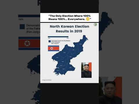 "Zero opposition. 100% for one name. In every corner.That’s not voting that’s surviving ##NorthKorea