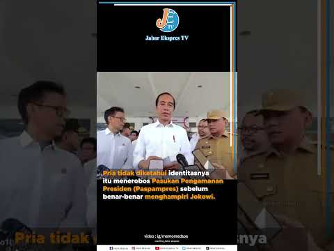 Aksi Nekat Seorang Pria Hampiri Presiden Jokowi di Konawe, Mengadu Gaji 6 Tahun Ditahan Negara