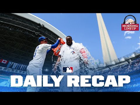Guerrero Jr. stays hot & the Blue Jays stay on top of the AL East | Morning Lineup (MLB Daily Recap)