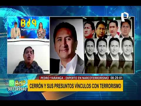 Pedro Yaranga relata cronología de los presuntos vínculos de Vladimir Cerrón con el terrorismo