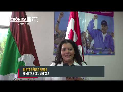 Ministra del MEFCCA acompaña a emprendedores del Caribe Norte - Nicaragua