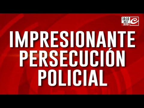 Impresionante persecución policial: robaron en Berazategui y escaparon hasta Alejandro Korn