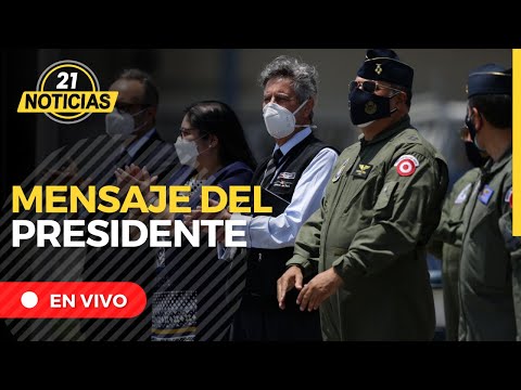 EN VIVO Mensaje del presidente Francisco Sagasti