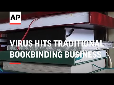 Virus hits traditional bookbinding business