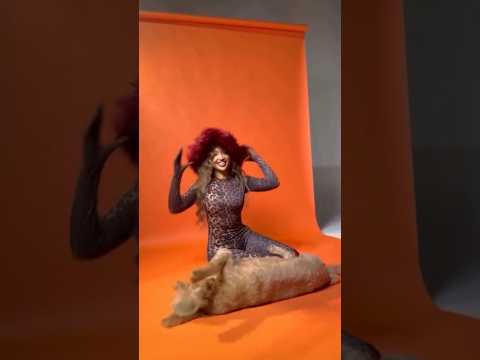 Shenssea Photo Shoot With Her Dog #shorts