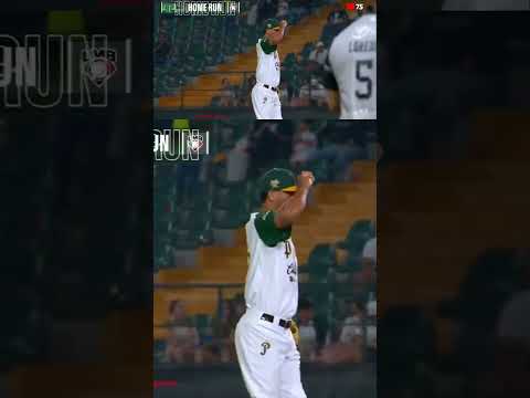 Jonrón descomunal de Luke Voit con los Olmecas de Tabasco en la Liga mexicana de béisbol