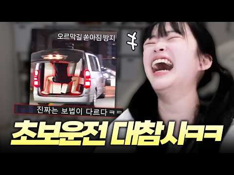 눈물나게 웃긴 '초보운전 대참사' 모음집ㅋㅋㅋㅋ