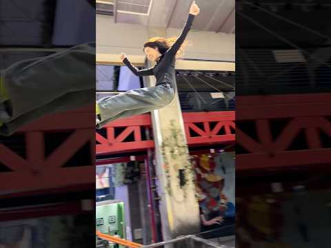 #6640Do you have 😮😮😳this sport in your country?! #Trampoline #Aerial Man#game #funnyshorts