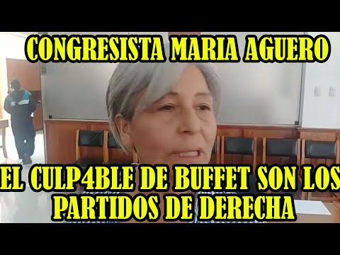 CONGRESISTA MARIA AGUERO MENCIONÓ QUE NO ESTA DE ACUERDO CON LOS CELULARES PARA CONGRESISTAS..