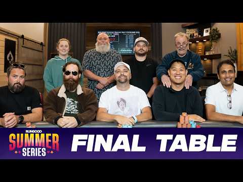 New Video from Andrew Neeme: 150K FINAL TABLE! RunGood Summer Poker Series | Lodge Live Stream