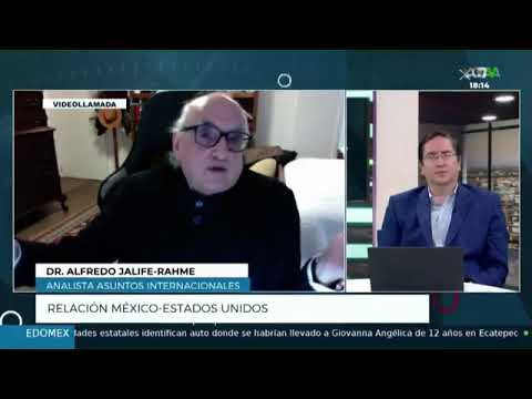 ALFREDO JALIFE: En EUA están MOLESTOS por el LIDERAZGO REGIONAL de AMLO